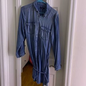 American Eagle Blue Denim Dress